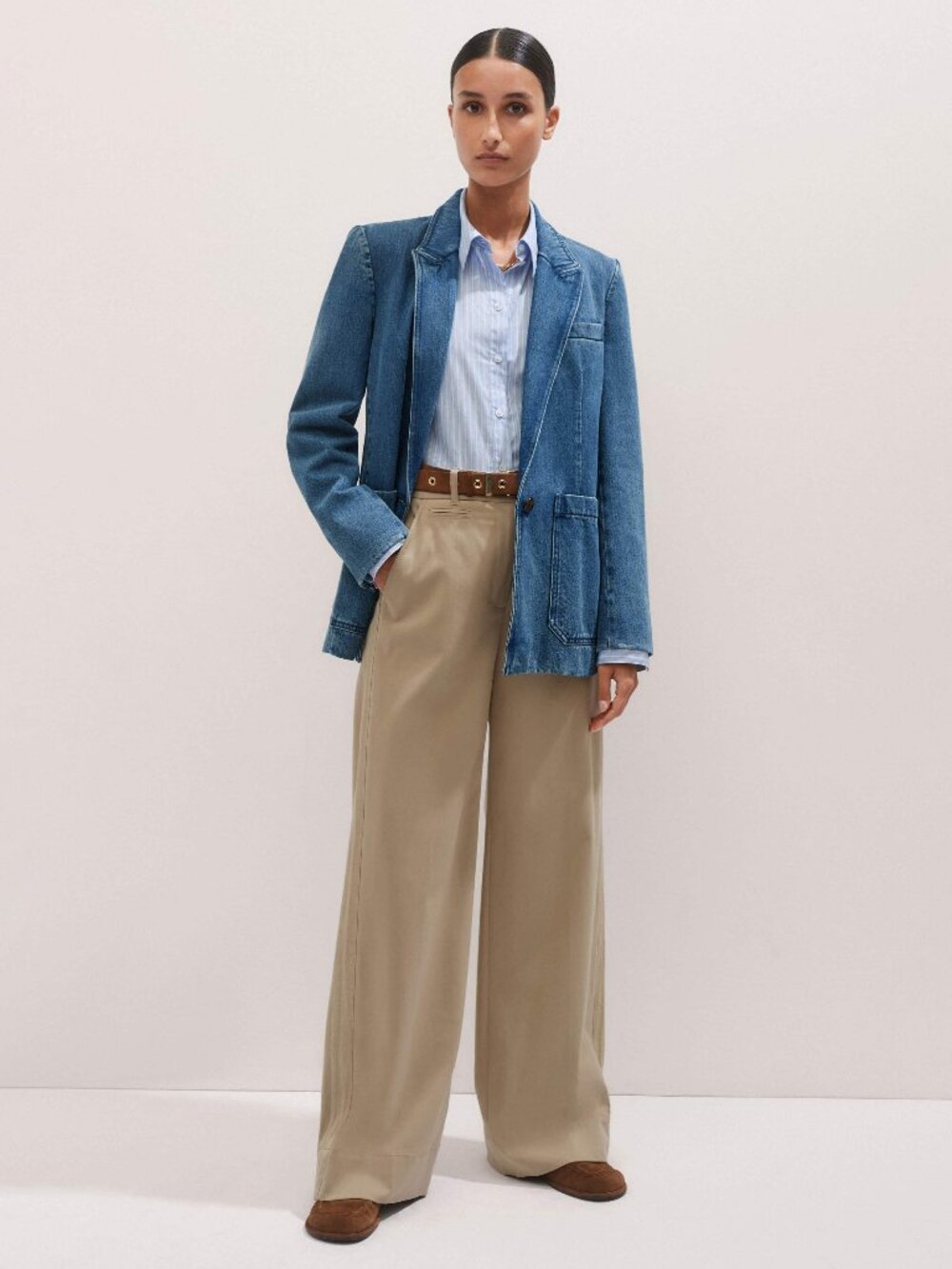 Me+Em Denim Wear-With-Everything Blazer - Picture 3 of 9